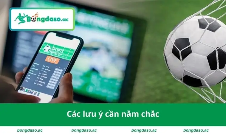 Tài Xỉu 1 Trái – Bí Kíp Đoán Bàn Thắng Và Tối Ưu Lợi Nhuận 3 Các lưu ý cần nắm chắc